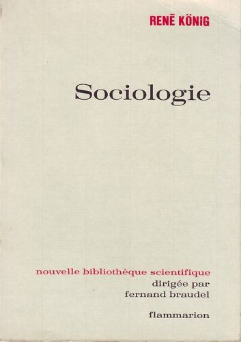 Sociologie.