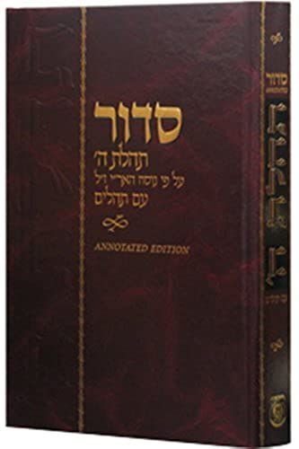 Siddur Annotated Hebrew Large (Hebrew Edition)