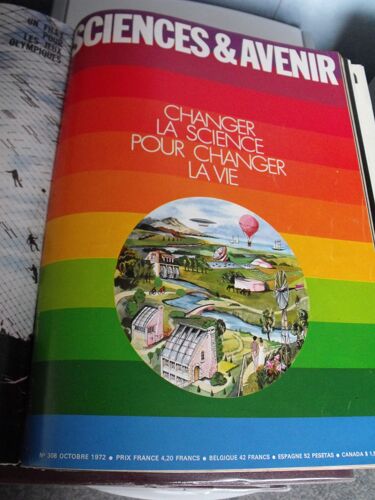 Sciences Et Avenir N° 308 Du 01/10/1972