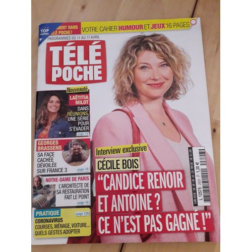 Candice Renoir, Cécile Bois, Télé Poche 2826