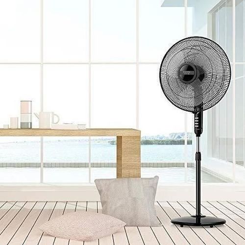 Ventilateur Sur Pied Bergen 16 Cr 40 Cm 45w Noir