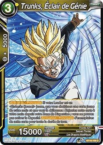 Bt10-108 Trunks, Éclair De Génie Commune