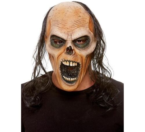 Masque De Zombie Chauve À La Crinière (Taille Unique Adulte)