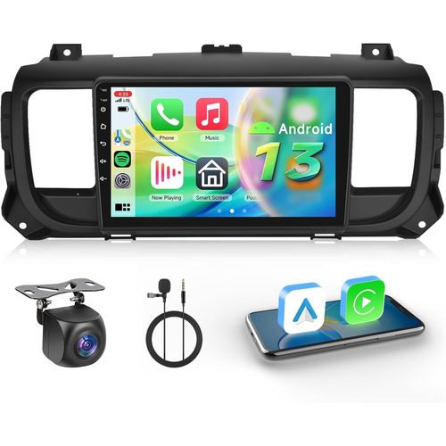 Hodozzy - Autoradio Carplay - Citroen Jumpy 3 / Peugeot Expert / Toyota Proace