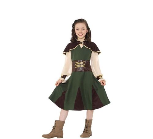 Déguisement Robin Hood Pour Fille (Taille 4-6a)