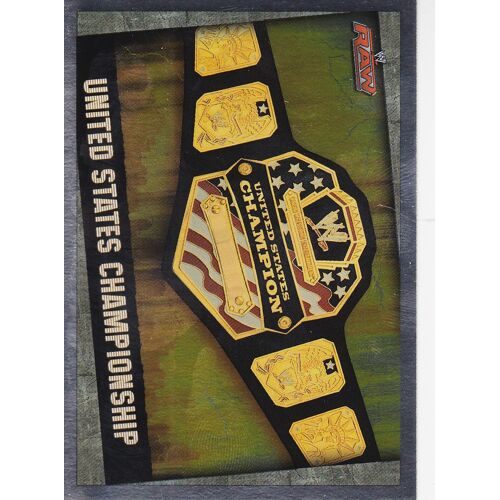 Carte Brillante Slam Attax Evolution " United States Championship ", À Collectionner