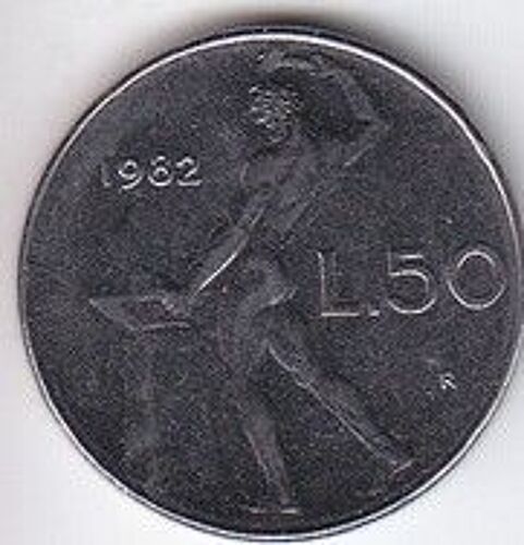 Italie 50 Lire 1982 R
