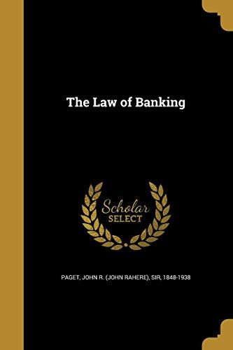 The Law Of Banking