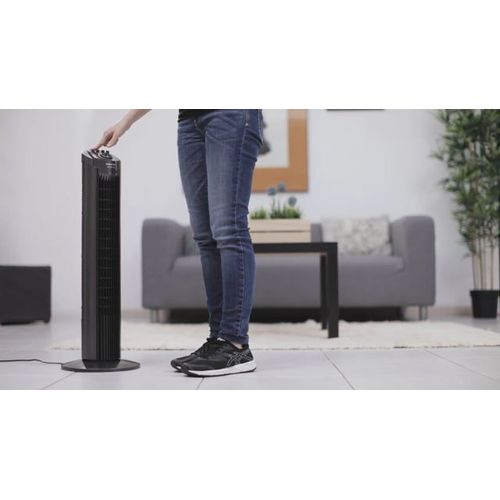 Ventilateur Colonne Oscillant Avec Minuterie 45w