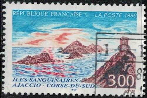 France 1996 Oblitéré Used Iles Sanguinaires Ajaccio Corse Du Sud Y&t Fr 3019 Su