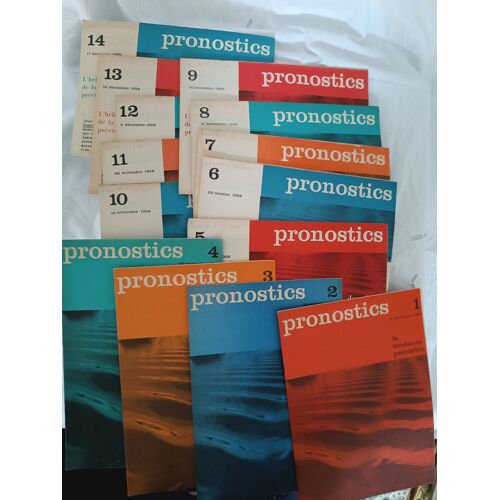 Pronostics, La Tendance Prévisible 1959 Lettre D'information Internationale Confidentielle Hebdomadaire
