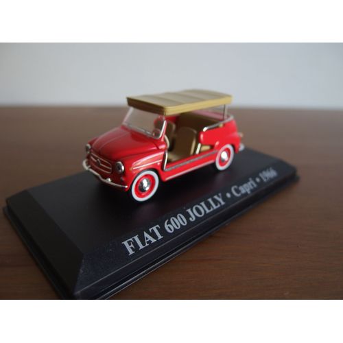 Taxi Fiat 600 Jolly Capri 1966 1:43 -Altaya-Altaya