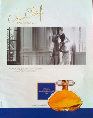 Publicité Ancienne (Décembre 1993) Pour Le Parfum " Van Cleef " De " Van Cleef Et Arpels "