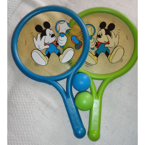 Jeu De Raquettes De Plage Motif "Mickey" De Disney