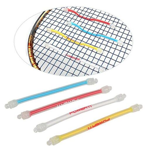 4 Pièces Silicone Batte De Tennis Vibration Absorbant Les Chocs Réduisant Les Bandes Antidérapantes Raquette De Tennis Amortisseur Amortisseur