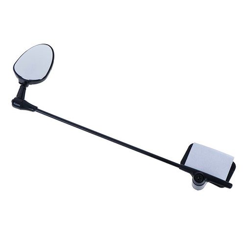 Réglage Plastique Vélo Équitation Casque Rétroviseur Vélo Accessoire Casque Rétroviseur Rotation Sports De Plein Air Miroir