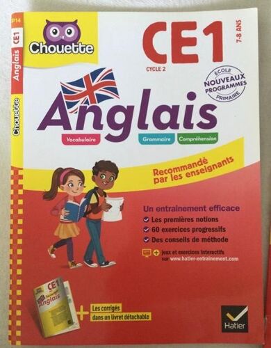Lot De 4 Manuels Scolaires Choutte Anglais Ce1-Cm2