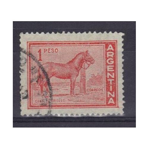 Argentine 1959 : Cheval - Timbre Oblitéré