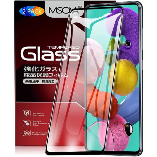 Verre Trempé Pour Huawei P40, Couverture Complète Protection Écran [Dureté 9h][Ultra Résistant ] Verre Trempé Pour Huawei P40 (Noir)(Pack De 2)