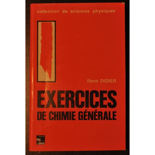 Exercices De Chimie Générale