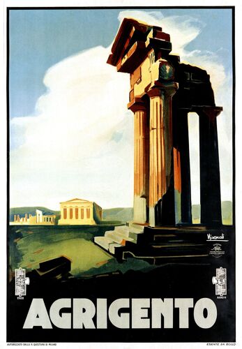 Affiche Agrigento