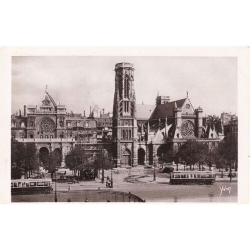 Cpa Paris " L'église Saint Germain L'auxerrois "