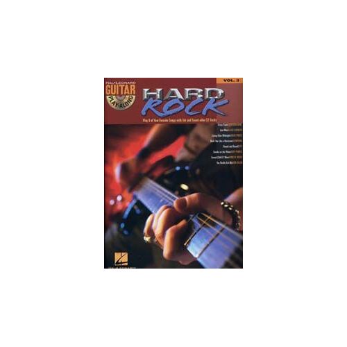 Hard Rock Guitar Play-Along Volume 3 Book/Online Audio