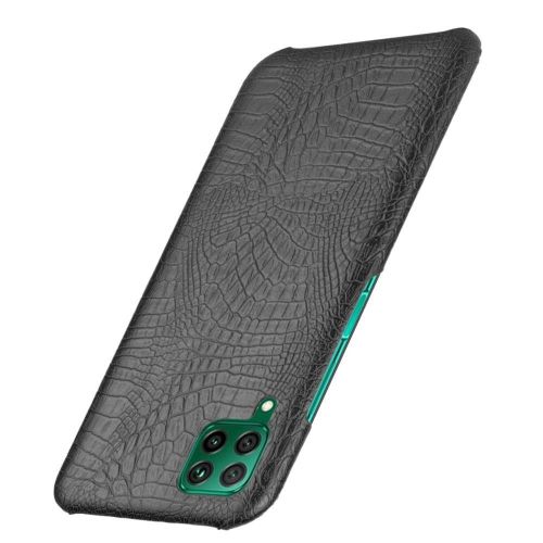 Classique Élégant Étui Pour Huawei P40 Lite/Nova 7i/Nova 6 Se Compatibilité Mode Classique D'alligator Housse De Protection Anti Éraflure - Noir