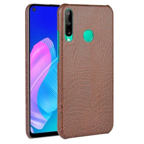 Classique Élégant Étui Pour Huawei P40 Lite E Housse De Protection Compatibilité Mode Classique D'alligator Anti Éraflure - Le Brun