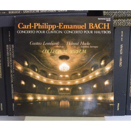C° Clavecin Wq 23 & C° Hautbois Wq 165 G.Leonhardt, H.Hucke, Collegium Aureum