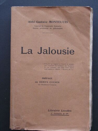 La Jalousie.