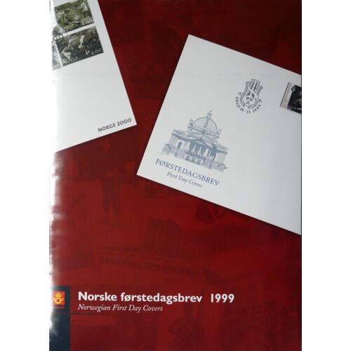 Norvège 1999 Pochette Annuelle Enveloppes 1er Jour