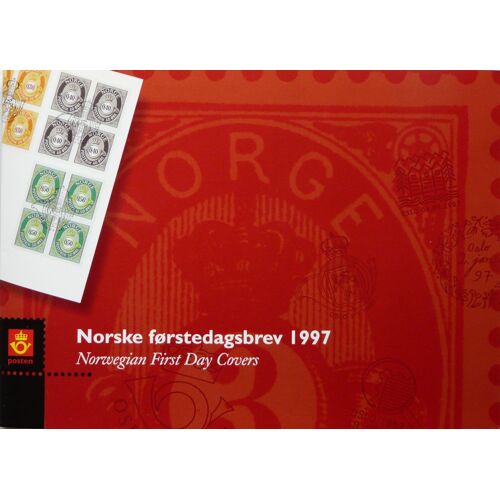 Norvège 1997 Pochette Annuelle Enveloppes 1er Jour