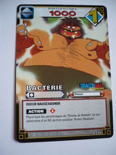 Dragon Ball Ruban Rouge Série  2    Bacterie   D-295