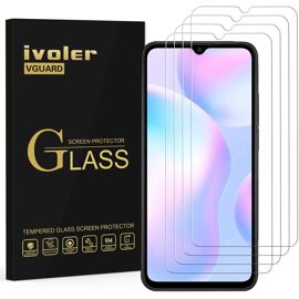 Pack De 4 Verre Trempé Pour Xiaomi Redmi 9a / Xiaomi Redmi 9c, Film Protection Écran En Verre Trempé - Sans Bulles D'air -Ultra Résistant Dureté 9h