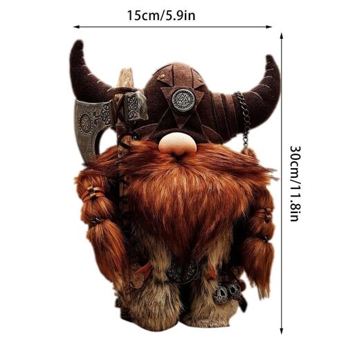 Jouet en peluche viking kokor vieil homme sans visage, poupées gladiateur elfe, gnome sans visage, beurre, chevalier nain, décoration d'intérieur, cadeau