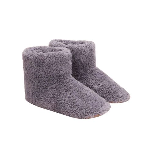 Chaussures chauffantes pour hommes et femmes, chauffe-pieds, économie d'énergie électrique, interface domestique, cadeau de cache, chargeur USB multifonction, conception de botte en peluche