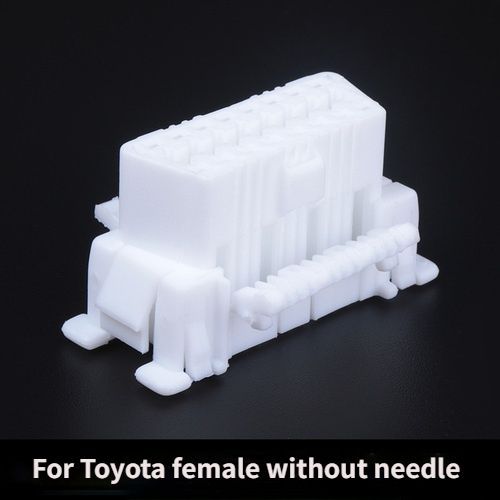 Câble De Connecteur De Prise Mâle Et Femelle Obd2, Outil De Diagnostic De Détection, Adaptateur En Plastique, 16 Broches, Adapté Pour Toyota, Honda, Kia, Volkswagen