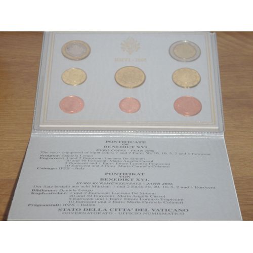 Coffret Vatican 2006 8 Pièces