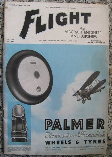 Flight And Aircraft Engineer. 13 August. 1936, No.1442, Vol.Xxx.