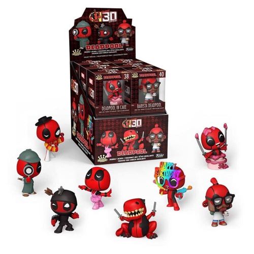 Marvel - Deadpool - Vinyl Figures (Box 12 Figurines)