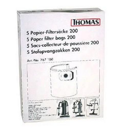 Jeu De 5 Sacs Collecteurs De Poussieres 200 Aspirateur Thomas Powerboy 1218 Plus