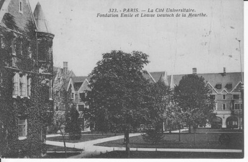 Paris - La Cité Universitaire - Fondation Emile Et Louise Deutsch De La Meurthe - Oblitérée - Ref 061604