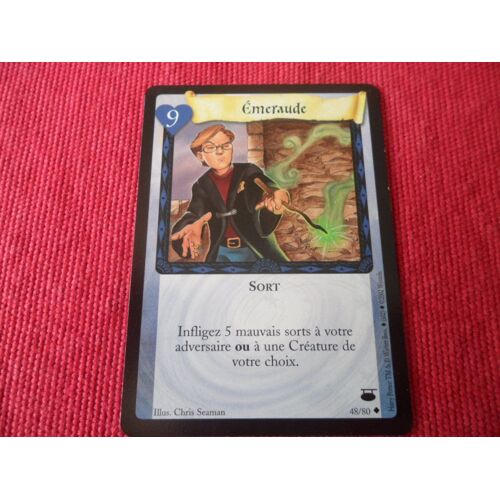 Carte Harry Potter  Emeraude