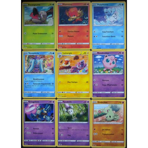 Ténèbres Embrasées - Lot De 18 Cartes
