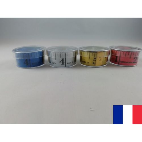 Lot De 5 X Ruban À Mesurer 150 Cm Vêtement Couture Tour De Taille 4 Couleurs