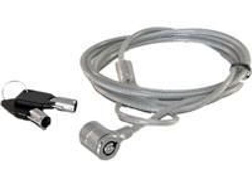 NB Sicherungskabel Delock mit Schloss 1,8m í 4,5mm silber