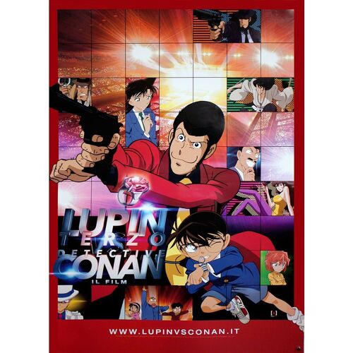 Lupin Iii Vs. Detective Conan - 70x100cm - Affiche / Poster - Envoi En Tube