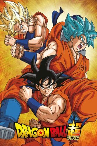 Dragon Ball Super - Goku - 61x91,5cm - Affiche / Poster - Envoi En Tube