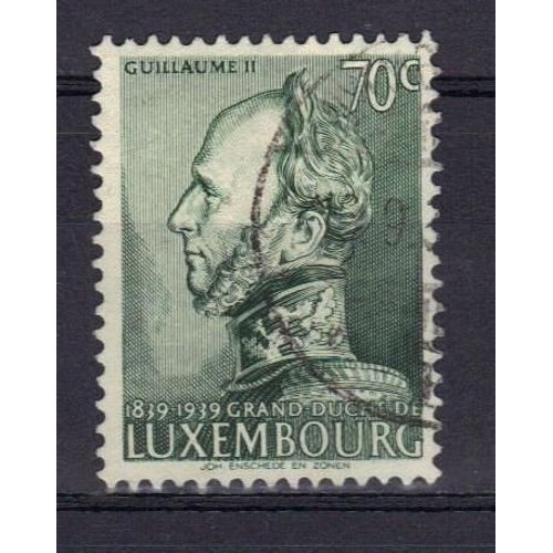Luxembourg 1939 : Guillaume 2 - Timbre Oblitéré
